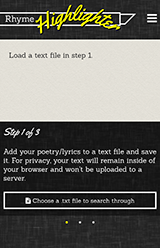 Rhyme Highlighter